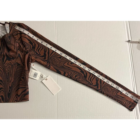 Nwt Good American mesh crop top size 0 - Picture 6 of 7